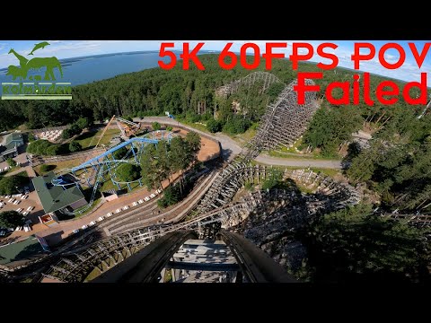 Failed Wildfire, Kolmarden 5K 60FPS On-Ride POV