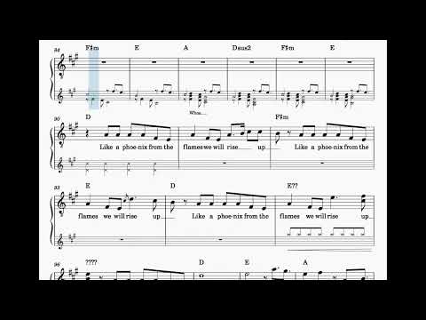 [Leadsheet transcription] NDP 2022 Theme Song - Stronger Together