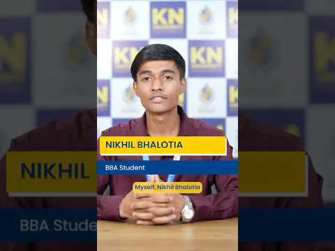 BBA Student — video testimonial