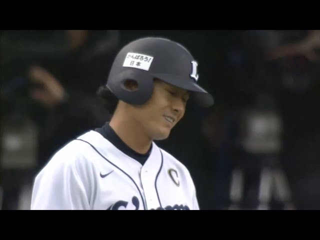 【4回裏】ホークス・本多 無駄のないステップで1塁送球!! 2015/4/4 H-L