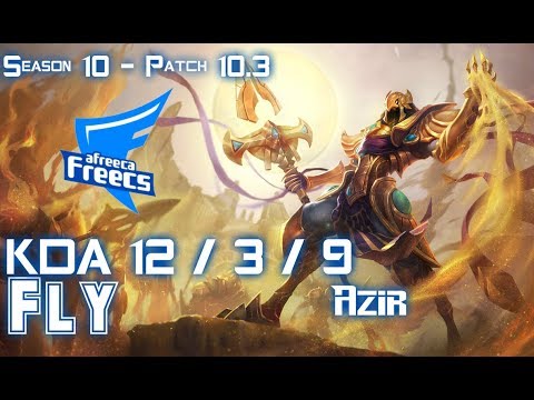 AFs Fly AZIR vs GALIO Mid - Patch 10.3 KR Ranked
