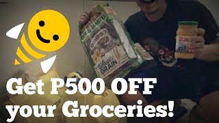 Get P500 OFF your next groceries!