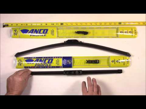 Anco Profile Beam Wiper Install On Kia Sorento 2014