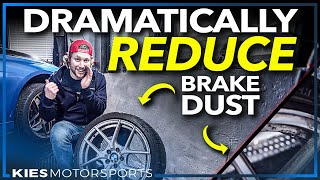 How to install FRONT BRAKE PADS on an F30, F32, F22, F80 with BREMBO front Calipers (EBC REDSTUFF)