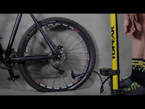 Topeak - How to Use JoeBlow Sport 2 Stage to Inflate MTB and Road Bike Tyres