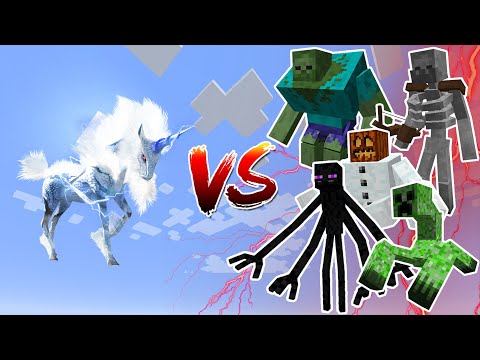 Kirin VS Mutant Monsters - Mob Battles In Minecraft