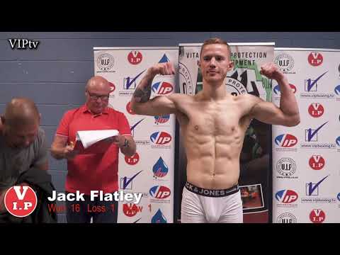 Jack Flatley v Peter Kramerweigh-in for Sunday's show Bolton, The White's hotel