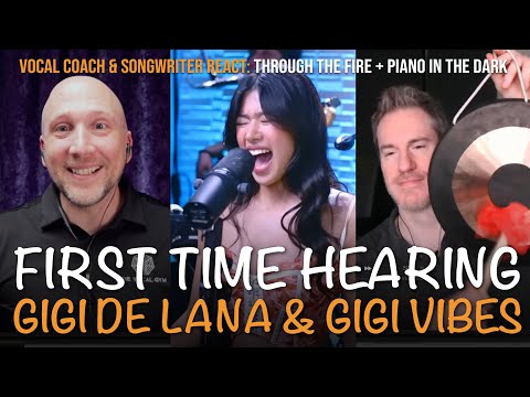 Reaction to GiGi Vibes' AMAZING PERFORMANCE of Through The Fire and Piano In The Dark