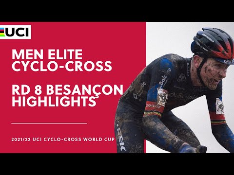 Round 8 - Men Elite Highlights | 2021/22 UCI CX World Cup - Besançon