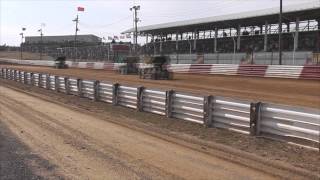 preview picture of video 'Selinsgrove Speedway 410 Sprint Car Highlights 3-10-13'