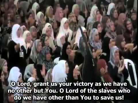 Heart trembling dua from Palestine to the victory of Syria and est  of Khilafah!   English subtitles