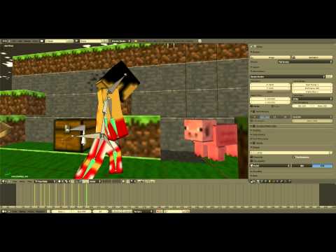 Blender Tutorial: Minecraft Animations