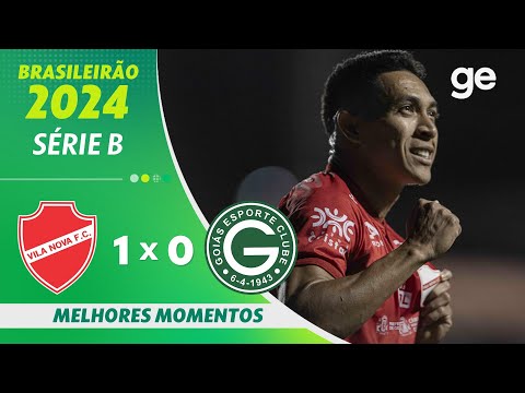 Gols e lances de Vila Nova-GO x Goiás