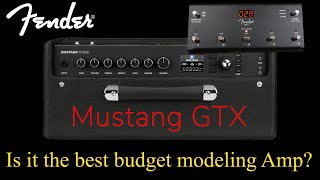Video thumbnail for New Fender Mustang GTX series  -  Massive range of effects and Amp Models AND A LOOPER! by james ryan