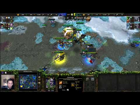 Zhou Xixi (NE) vs Michael (UD) - WarCraft 3 - WC2786
