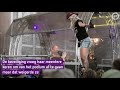Feestmeisje feest hard op Zwarte Cross
