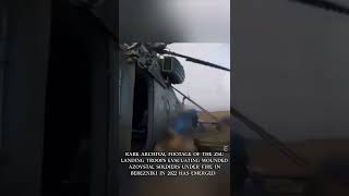 Rare archival footage of the ZSU landing troops evacuating wounded Azovstal soldiers