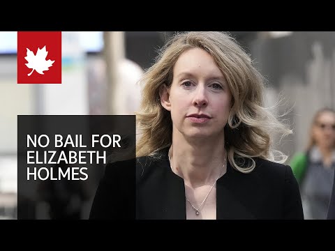 Theranos' Elizabeth Holmes won't be freed during appeal