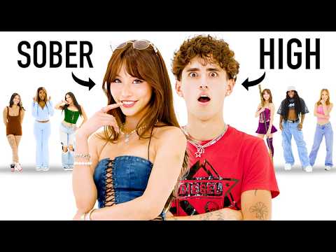 Blind Dating 7 Girls Before and After Getting High