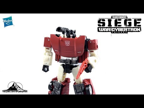Optibotimus Reviews: Transformers: Siege Deluxe Class SIDESWIPE