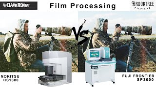 The Dark Room VS Brook Tree Film Lab - FUJI FRONTIER SP3000 VS Noritsu HS 1800 - Film Processing