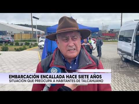 Talcahuano: buscan a tripulante ecuatoriano desaparecido tras volcar bote del buque El Manantial
