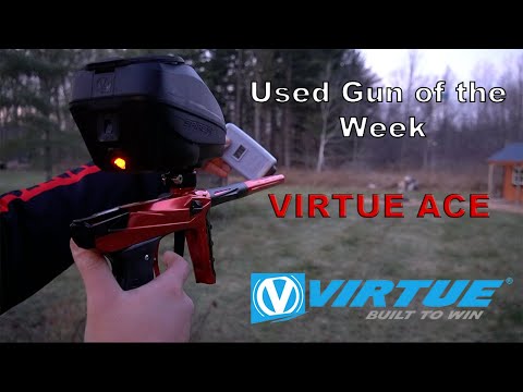 Used Paintball Gun of the Week // Polished Red Virtue Ace / DLX Luxe X // Punisher's Paintball