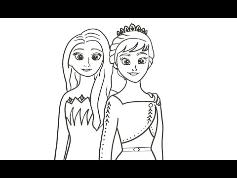 How to Draw Elsa [Easy Steps]