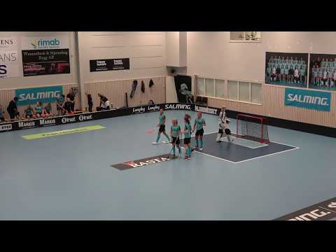 191124 Lineup Allsvenskan DAM Lindås Rasta IBK - Växjö IBK (4-3) Salming Arena