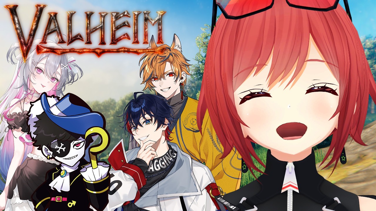 #02【Valheim】 赤ギャン今度はサバイバルします【石狩あかり】