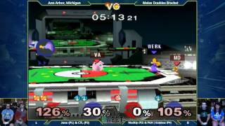 preview picture of video 'Super SWEET - Jono & CTL Vs. Mudkyp & PHG | Goddess - SSBM Doubles - Melee'