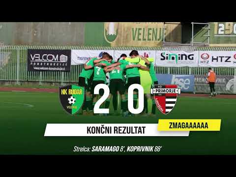 Vrhunci tekme NK Rudar Velenje : NK Primorje