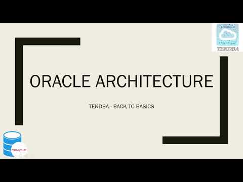 Oracle Database Architecture - Conventional & 12c Multitenant|SQL Processing with Live Demonstration