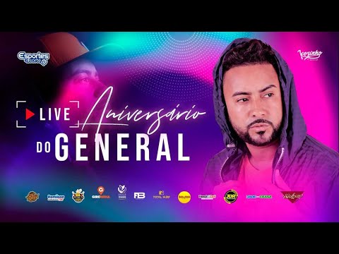 LIVE LEOZINHO O GENERAL - ANIVERSÁRIO