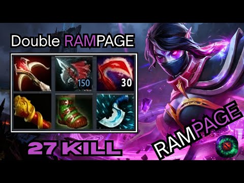 Dota 2 Templar Assassin 27 Kills DOUBLE RAMPAGE Safelane Carry | Insane TA Gameplay Highlights