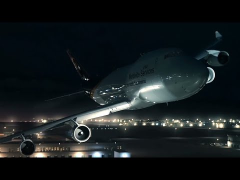 UPS Airlines Flight 6 - Crash Animation