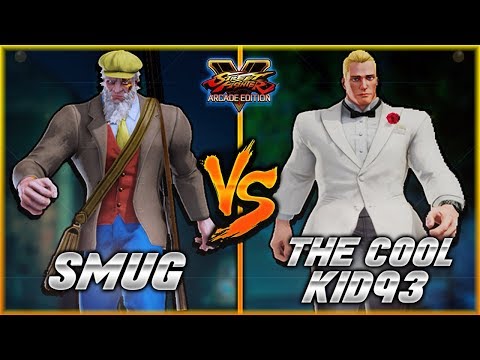 SFV AE 🔥 SMUG (G) vs THE COOL KID93 (Cody) | FT3 Set 🔥 SF5 TenSFV
