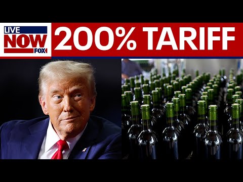 Video | BREAKING: President Trump threatens 200% tariff on European wine/spirits