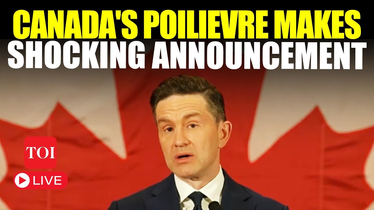LIVE I Canada's Poilievre's Stunning Message To Donald Trump, Elon Musk; 'Canada First'