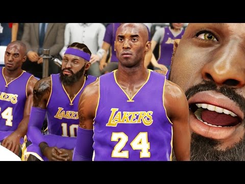 NBA 2k15 MyCAREER Gameplay S2 - Kobe Mad At Bridges for Taking Last Shot