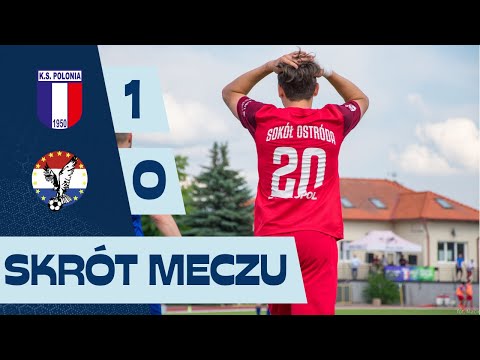 Skrót meczu Polonia Pasłęk - Sokół Ostróda 1:0 (25.05.2024)