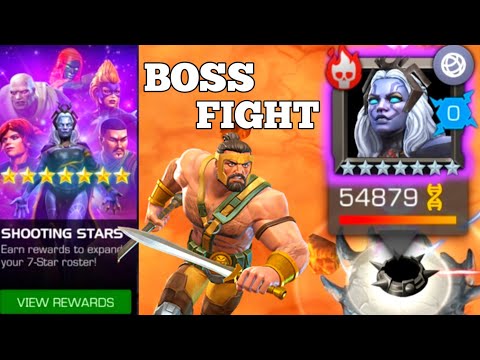 Shooting Stars 1.6 Storm Pyramid X Vs Hercules Boss Fight One Shot Mcoc Marvel Contest of Champions