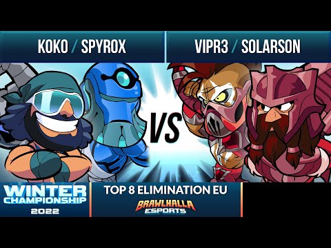 Koko & Spyrox vs Vipr3 & Solarson  Top 8  Winter Championship 2022  EU 2v2