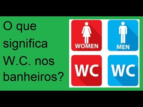 Vídeo: WC: significado da sigla e onde é usada