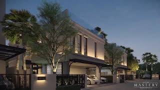Boutique Estate of only 8 Luxury Homes with Private Pool at Phahon Yothin, near BTS, Chatuchak Area