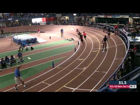 Girls 400m Freshman Section 1 - New Balance Nationals Indoor 2014