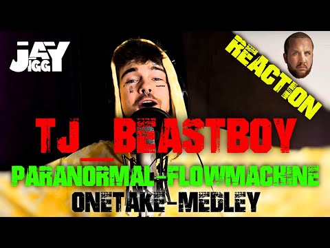 TJ_beastboy – PARANORMAL-FLOWMACHINE ☢️ OneTake-Medley I REACTION