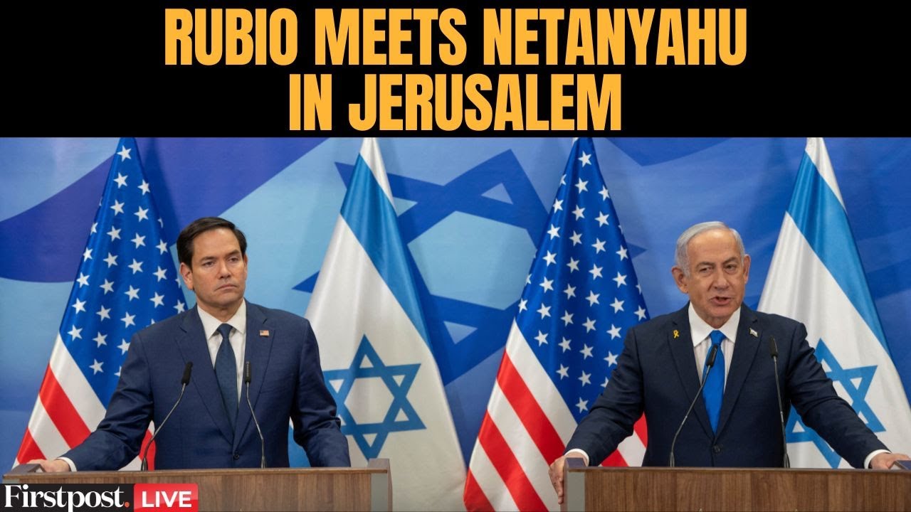LIVE: US Secretary of State Marco Rubio Meets Israeli PM Benjamin Netanyahu in Jerusalem | N18G