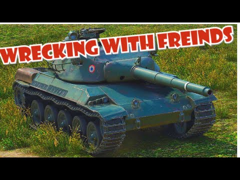 Wrecking  with Friends || World of Tanks Console