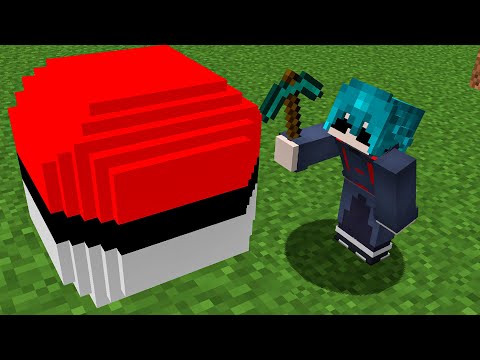 PRIMEIRA VEZ ABRINDO LUCKY BLOCK PIXELMON NO MINECRAFT PIXELMON